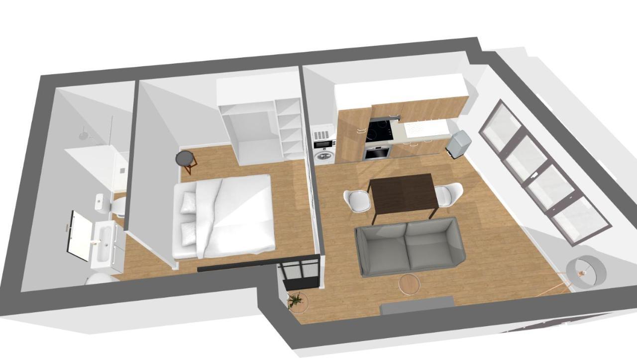 Le Wlerick 1 - Hyper Centre - Au Calme - Wifi Apartment Mont-de-Marsan Ngoại thất bức ảnh