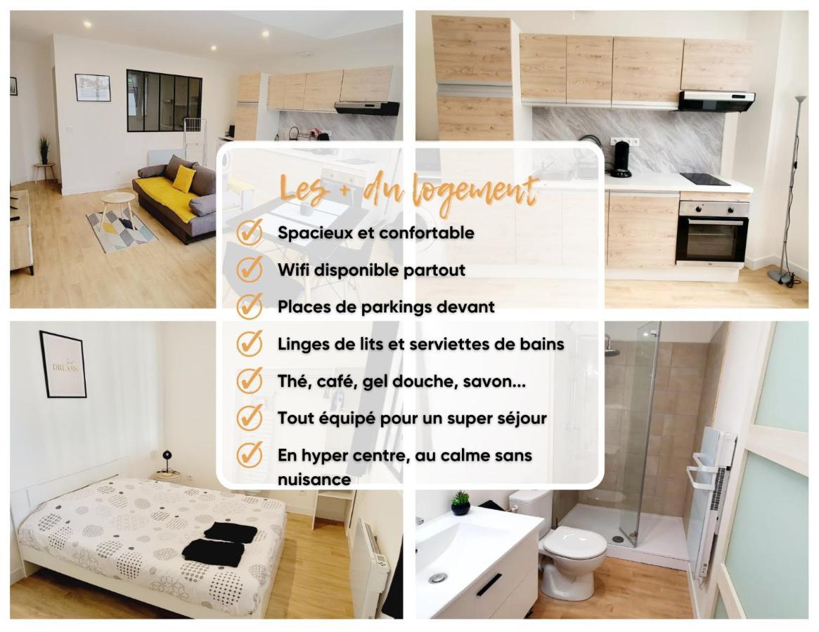 Le Wlerick 1 - Hyper Centre - Au Calme - Wifi Apartment Mont-de-Marsan Ngoại thất bức ảnh